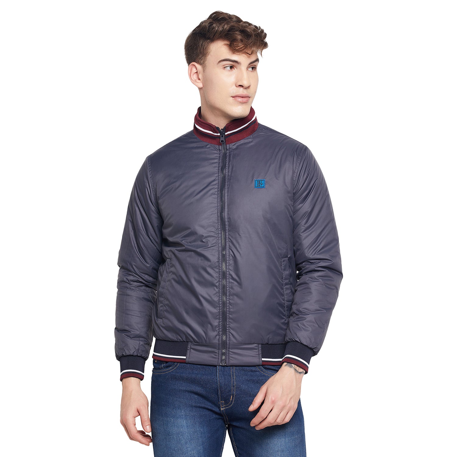 Duke Urban Men Full Sleeve Reversible Jacket (SDZ899)