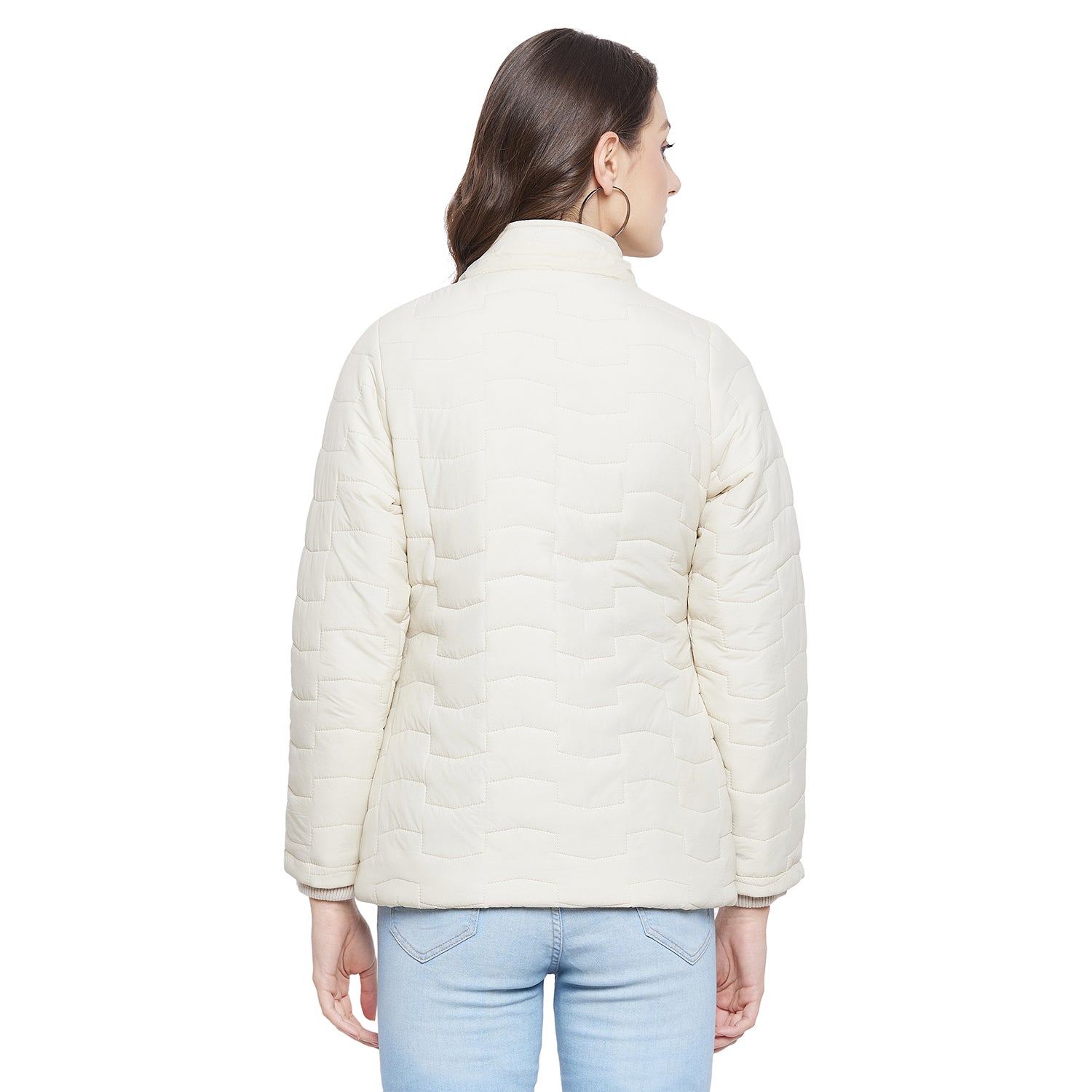 Duke Urban Women Full Sleeve Quilted Jacket (SDZ6692)