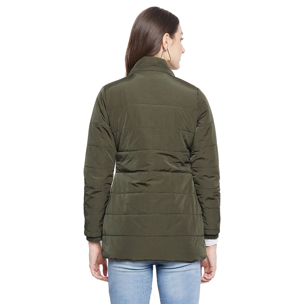 Duke Stardust Women Full Sleeve Padded Jacket (SDZ6691)