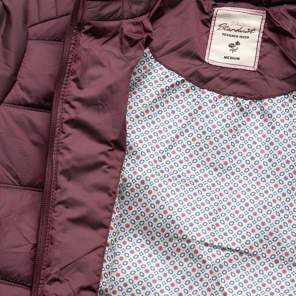 Duke Urban Women Full Sleeve Mettalic Quilted Jacket (SDZ6703)