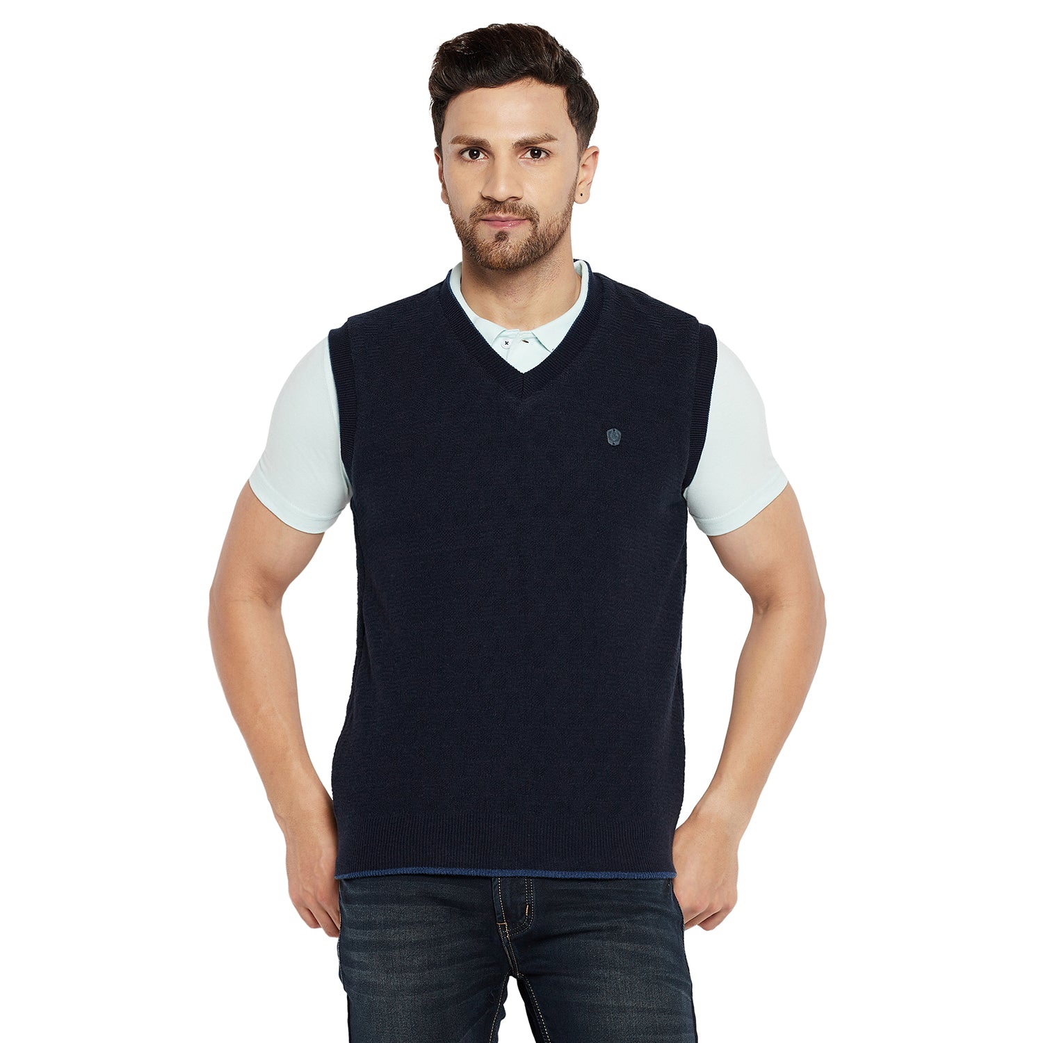 Duke Urban Men Sleeveless Reversible Sweater (SDS2038)
