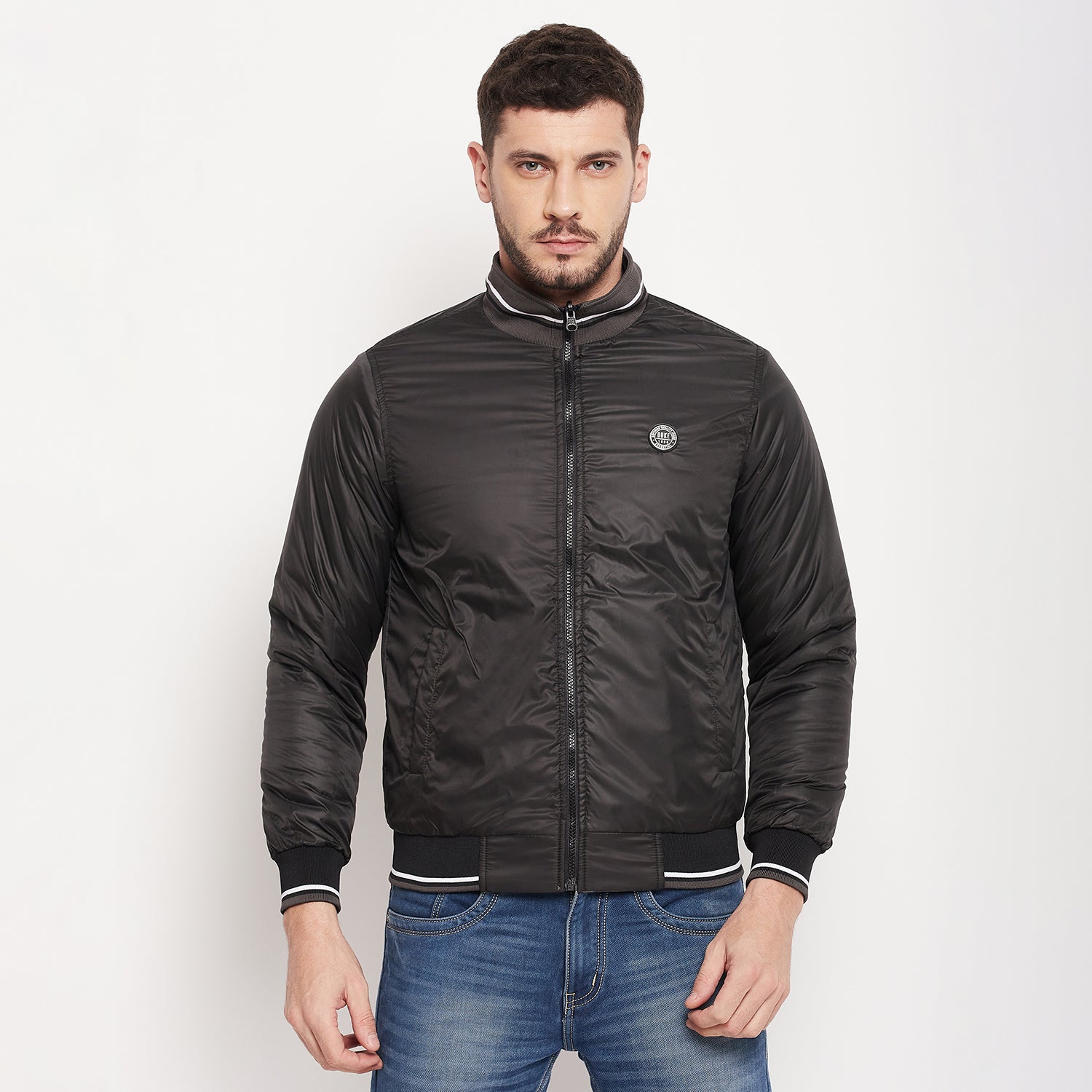 Duke Urban Men Full Sleeve Reversible Jacket (SDZ899)