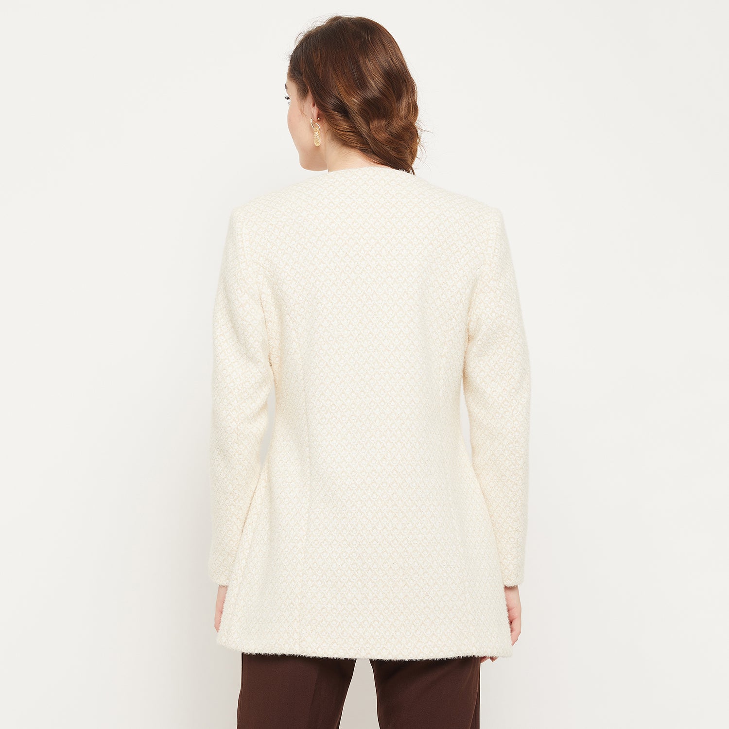 Duke Urban Women Collared Neck Coat (SDZC106)
