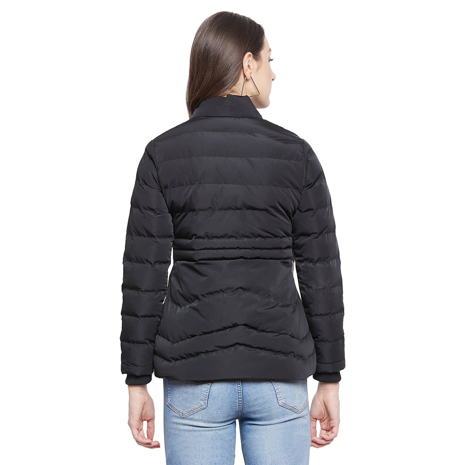 Duke Urban Women Full Sleeve Puffer Jacket (SDZ6690)