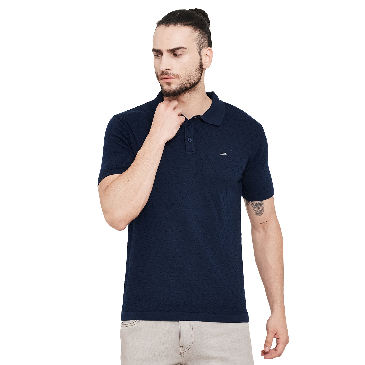 Duke Stardust Men Half Sleeve Cotton  T-shirt (LQ4631)