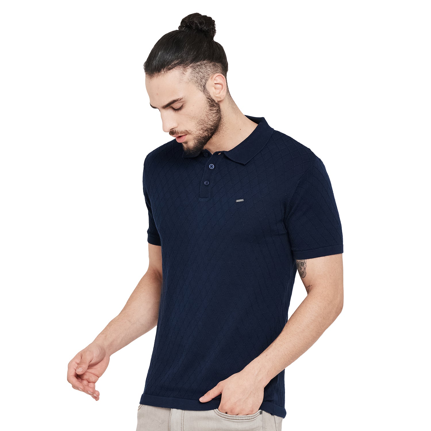 Duke Stardust Men Half Sleeve Cotton  T-shirt (LQ4631)