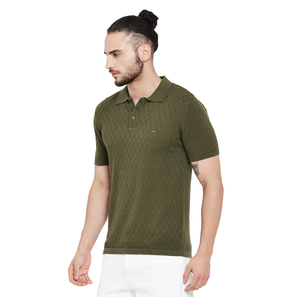 Duke Stardust Men Half Sleeve Cotton  T-shirt (LQ4631)