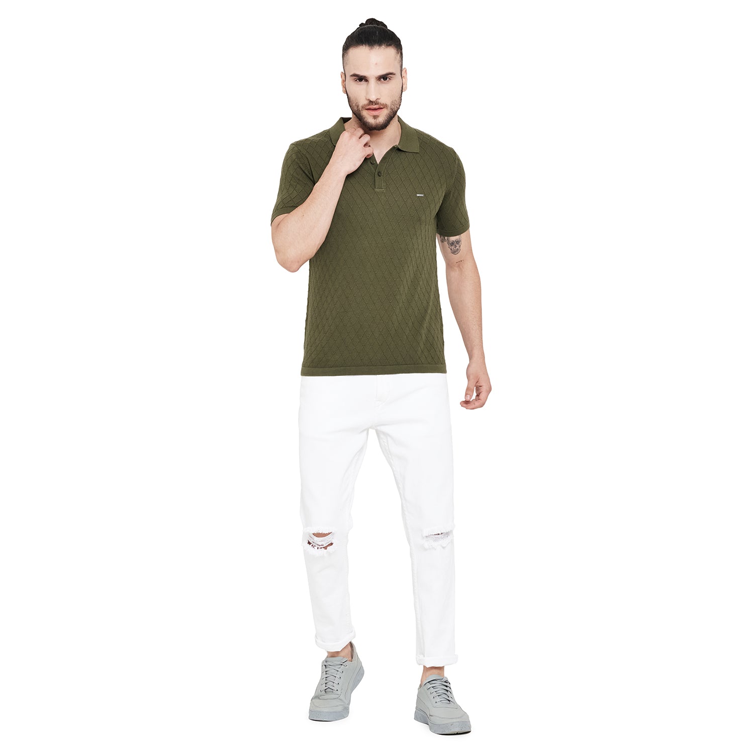 Duke Stardust Men Half Sleeve Cotton  T-shirt (LQ4631)