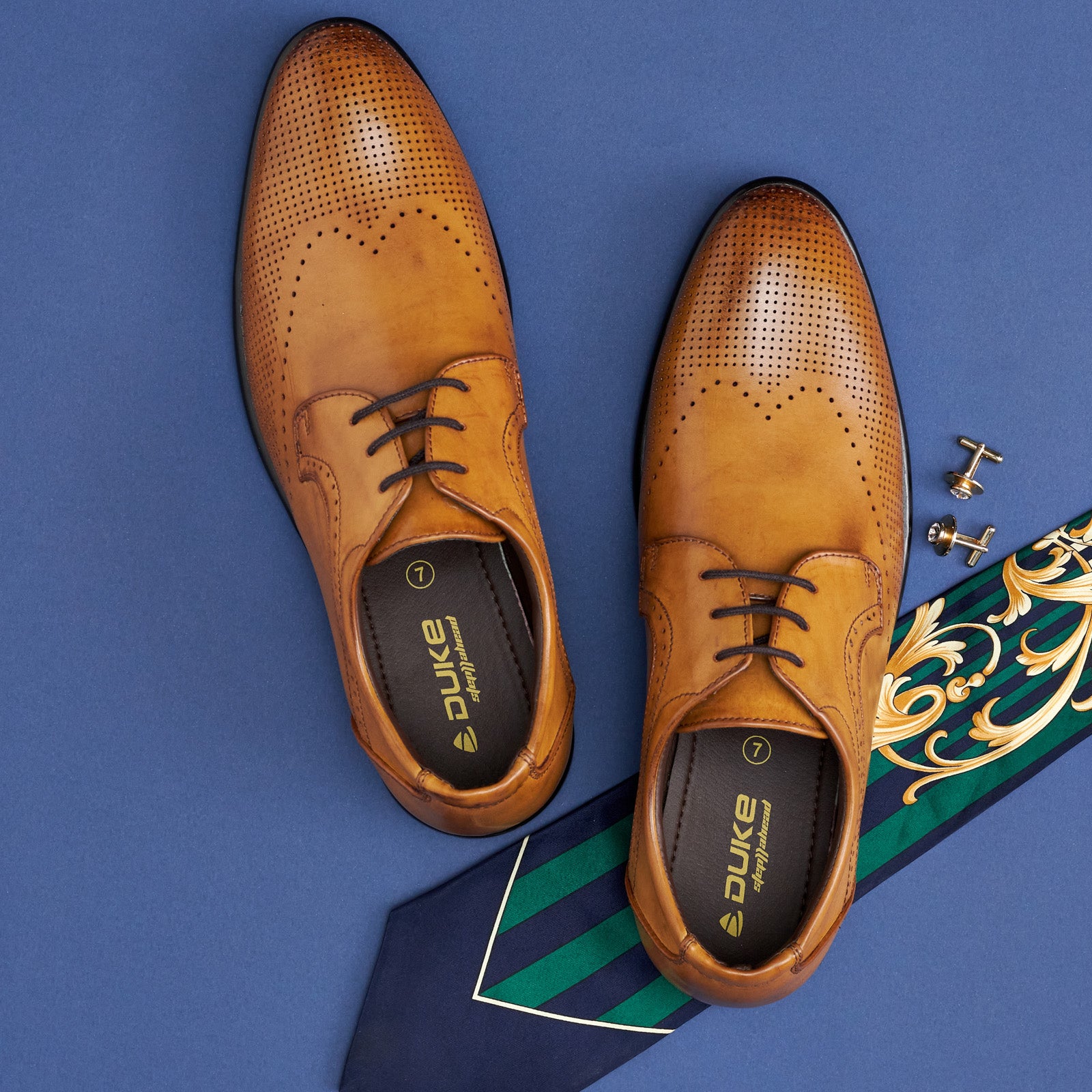 Duke Men Formal Shoes (FWOL775)