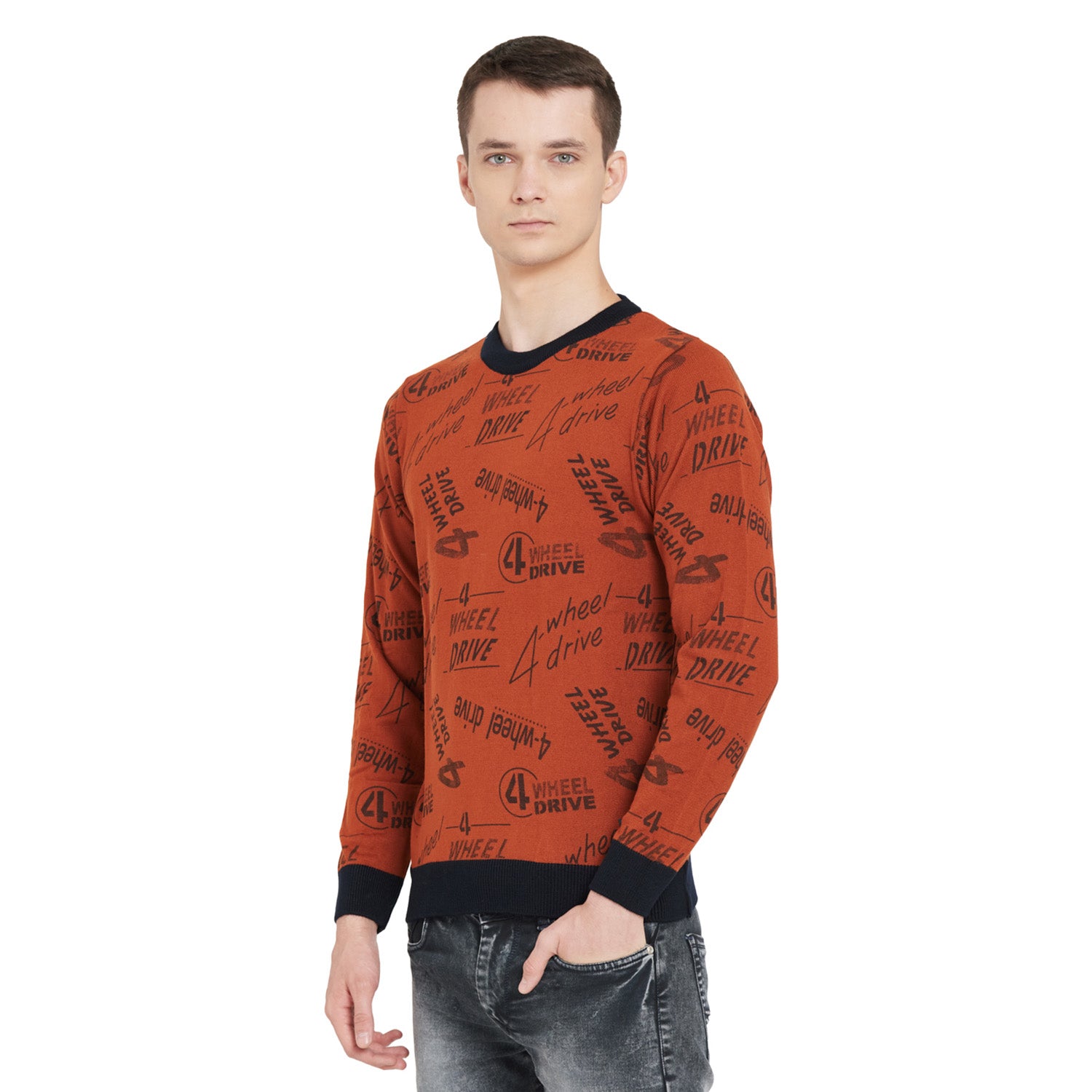 Duke Urban Men Long Sleeve Sweater (SDS8056)