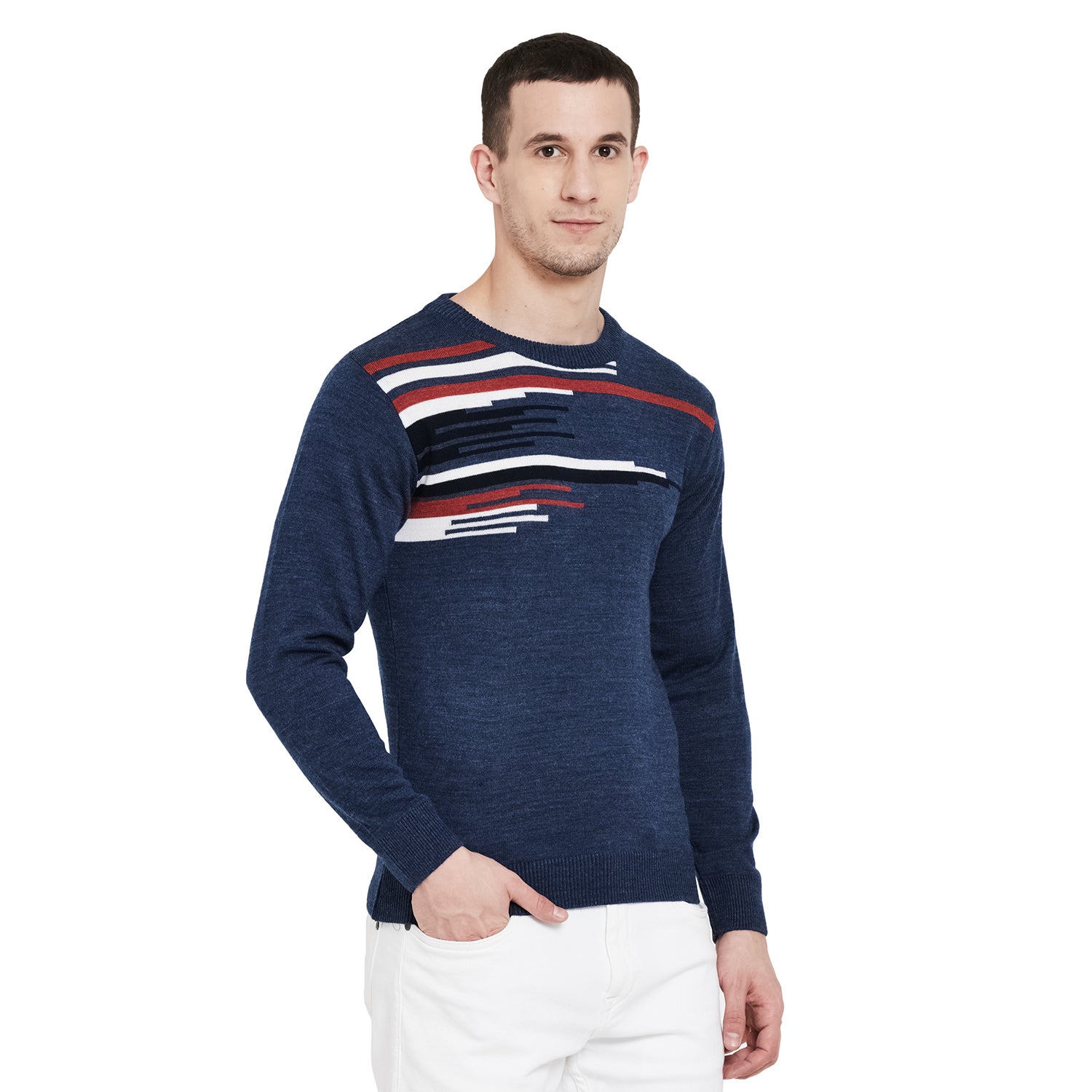 Duke Urban Men Long Sleeve Sweater (SDS8072)