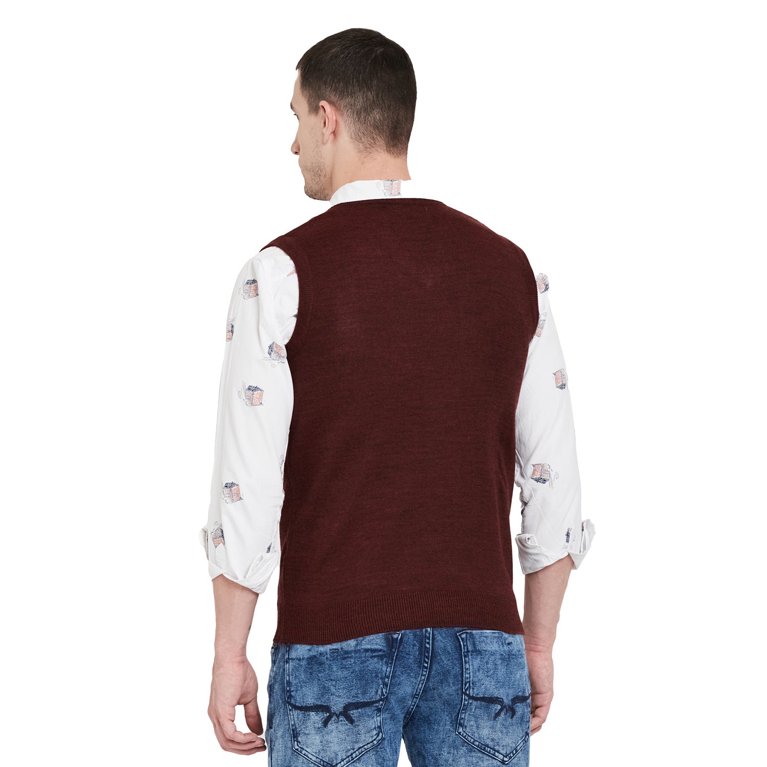 Duke Stardust Men Sleeveless Sweater (SDS732)