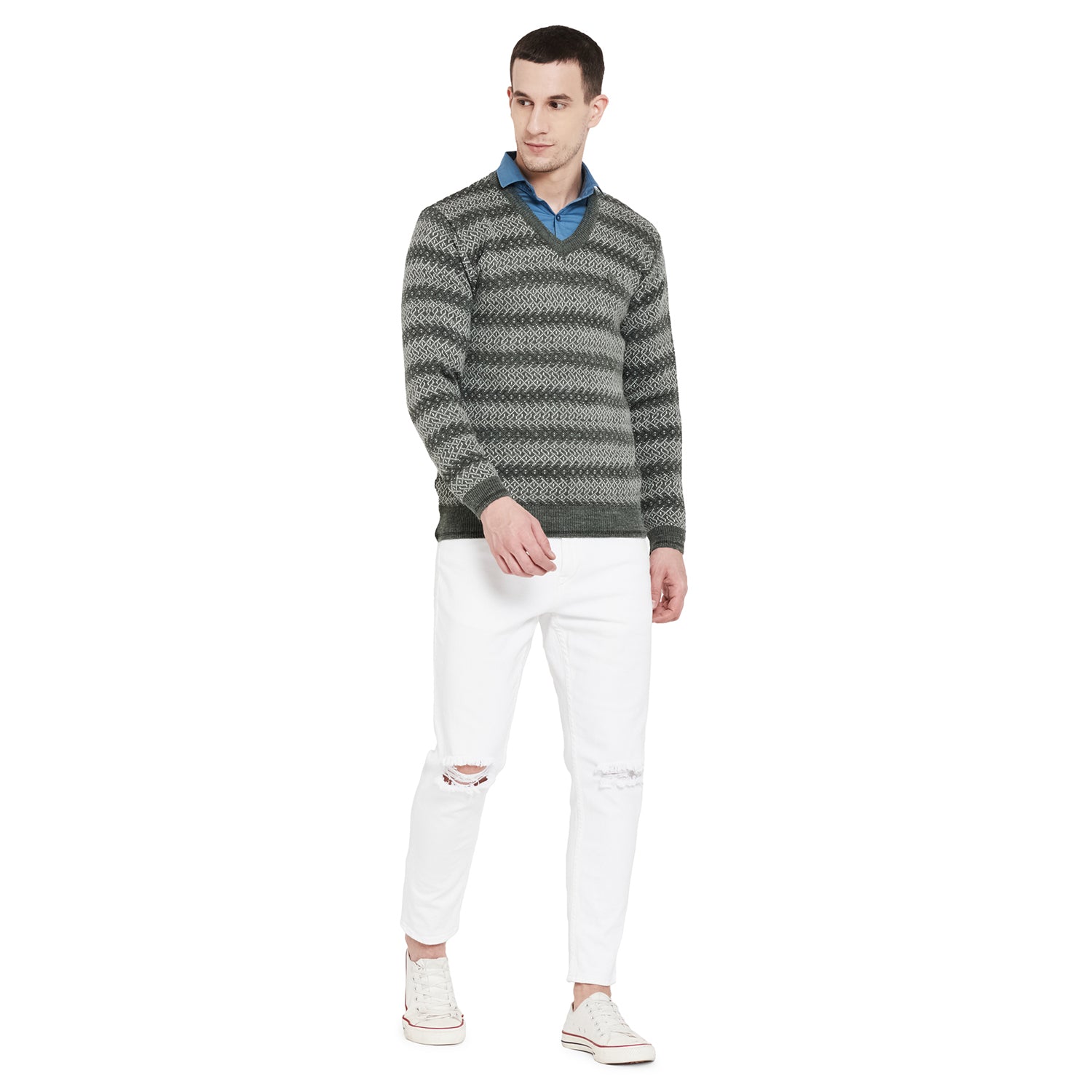 Duke Urban Men Long Sleeve Sweater (SDS672)