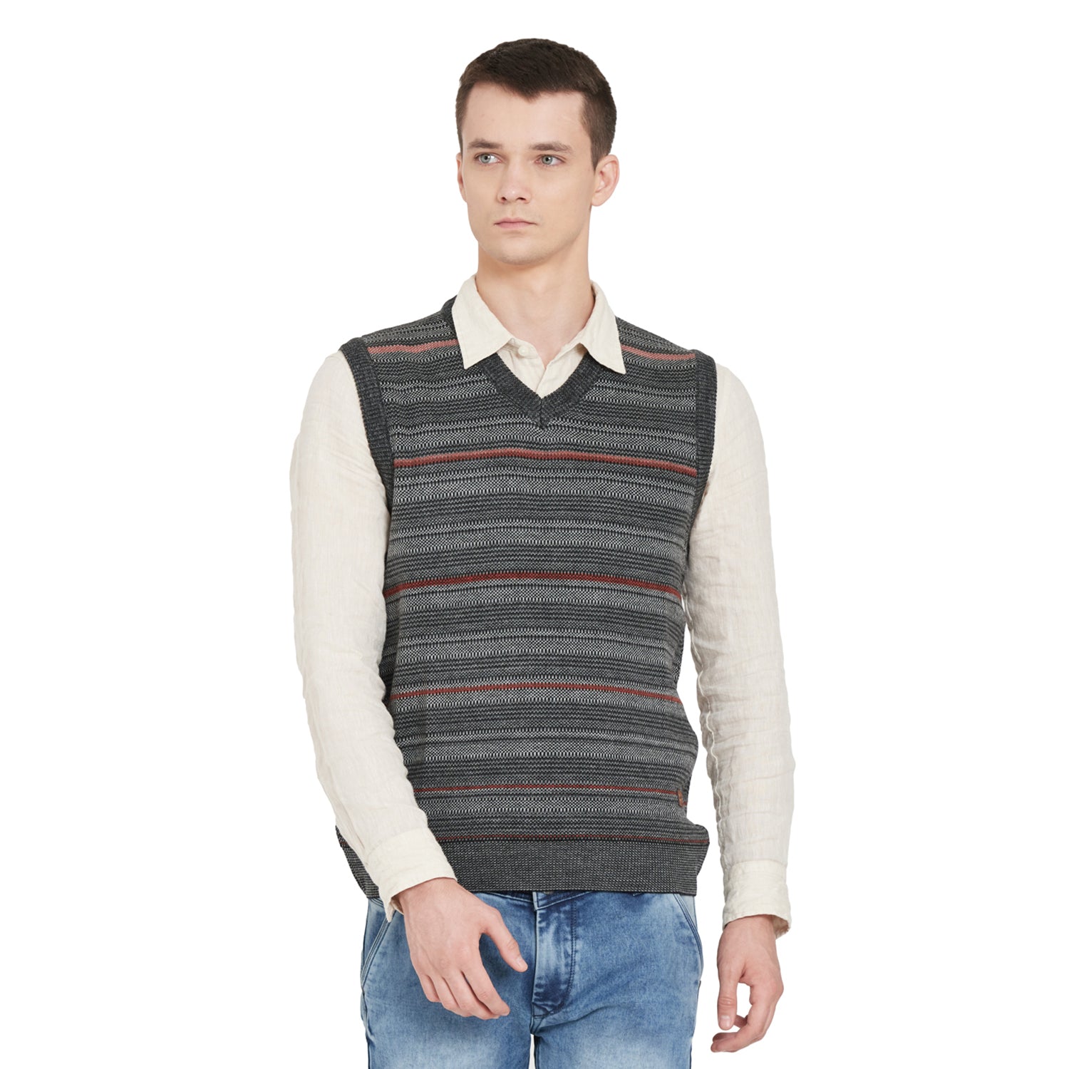Duke Urban Men Sleeveless Sweater (SDS709)