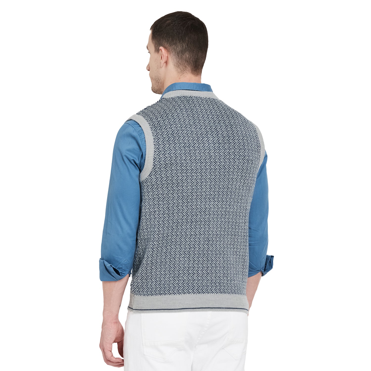 Duke Urban Men Sleeveless Sweater (SDS710)
