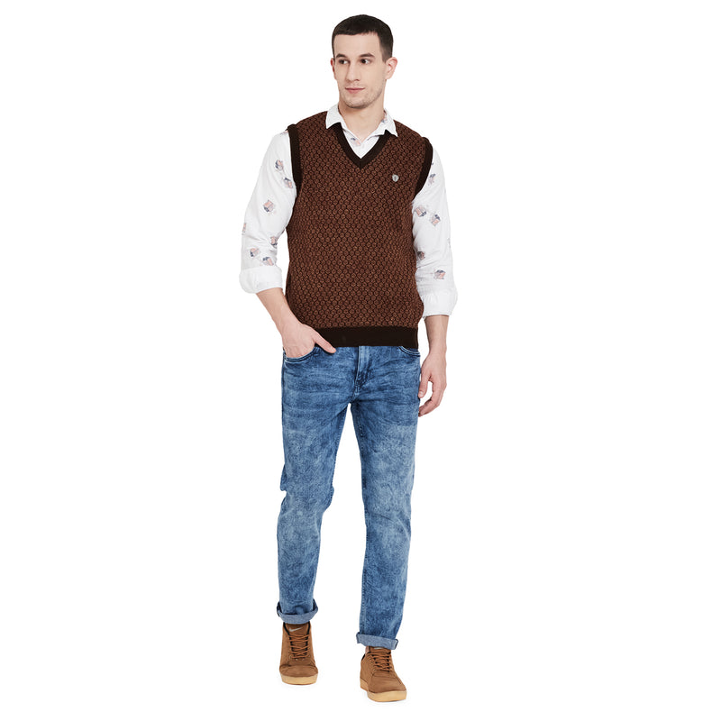 Duke Urban Men Sleeveless Sweater (SDS707)