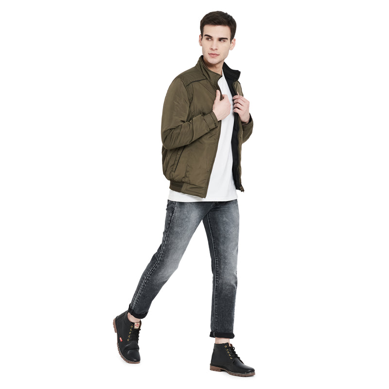 Duke Urban Men Full Sleeve Reversible Jacket (SDZ903)