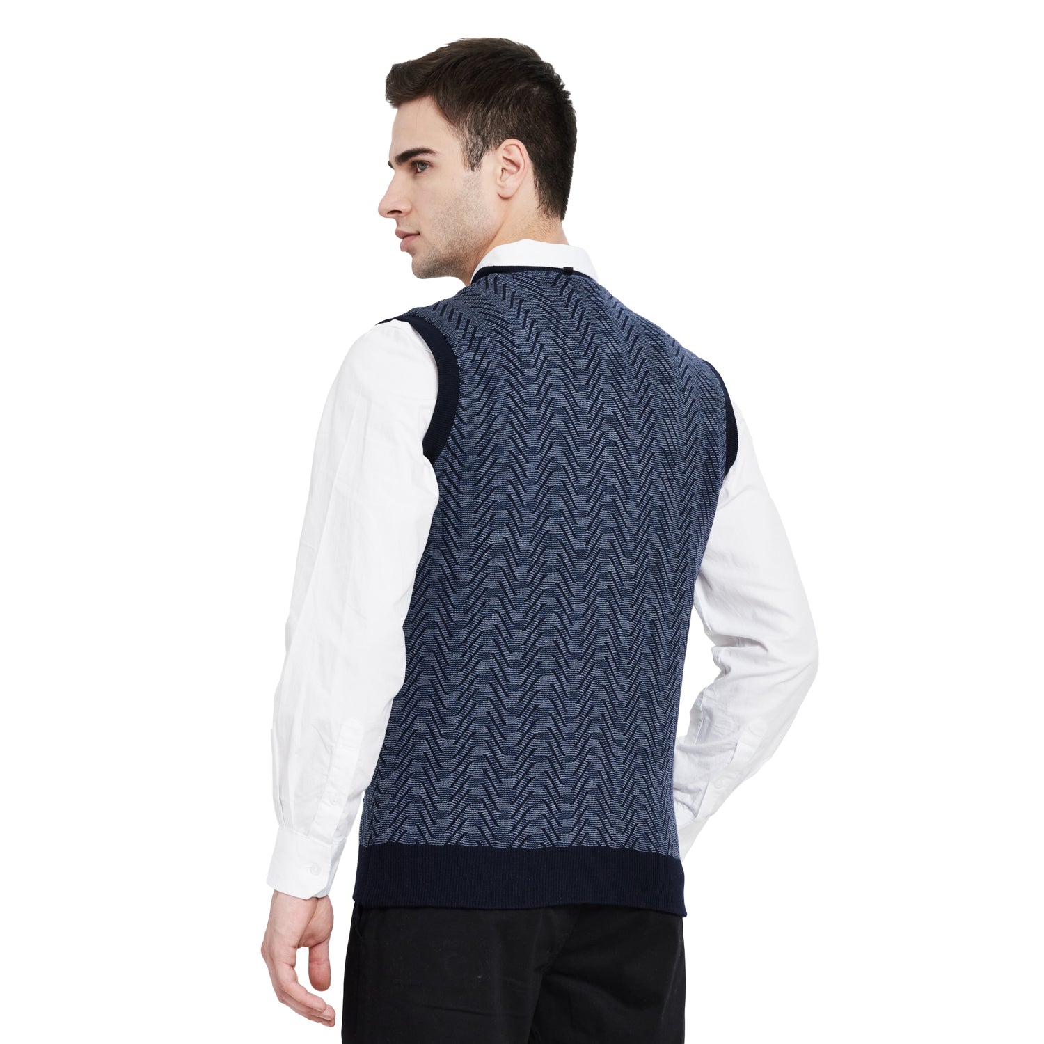 Duke Urban Men Sleeveless Reversible Sweater (SDS702)