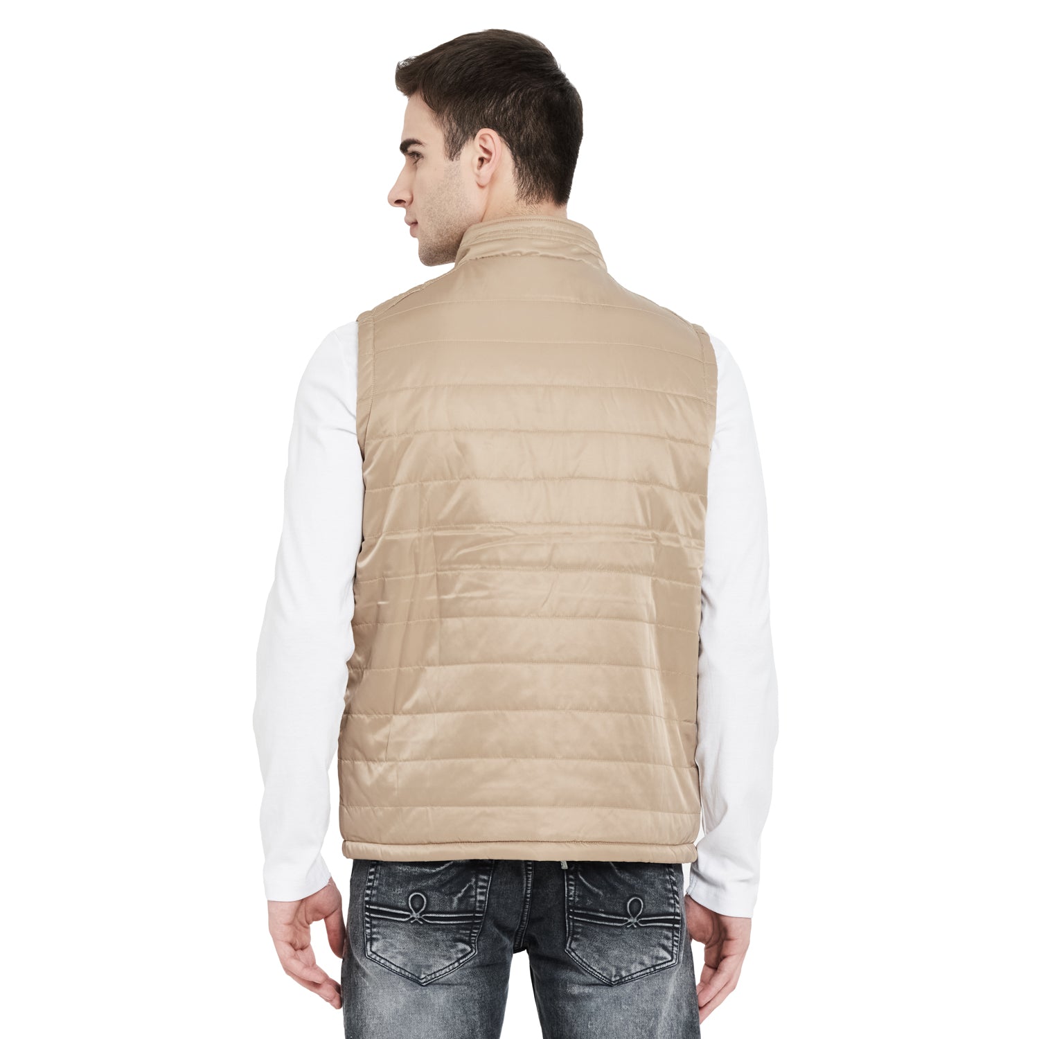 Duke Urban Men Sleeveless Reversible Jacket (SDZ911)