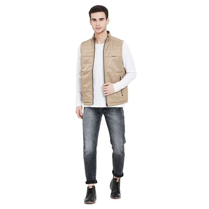 Duke Urban Men Sleeveless Reversible Jacket (SDZ911)