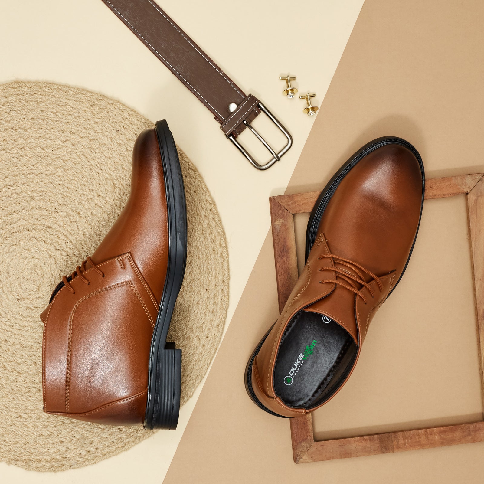 Duke Men Formal Shoes (FWOL805)