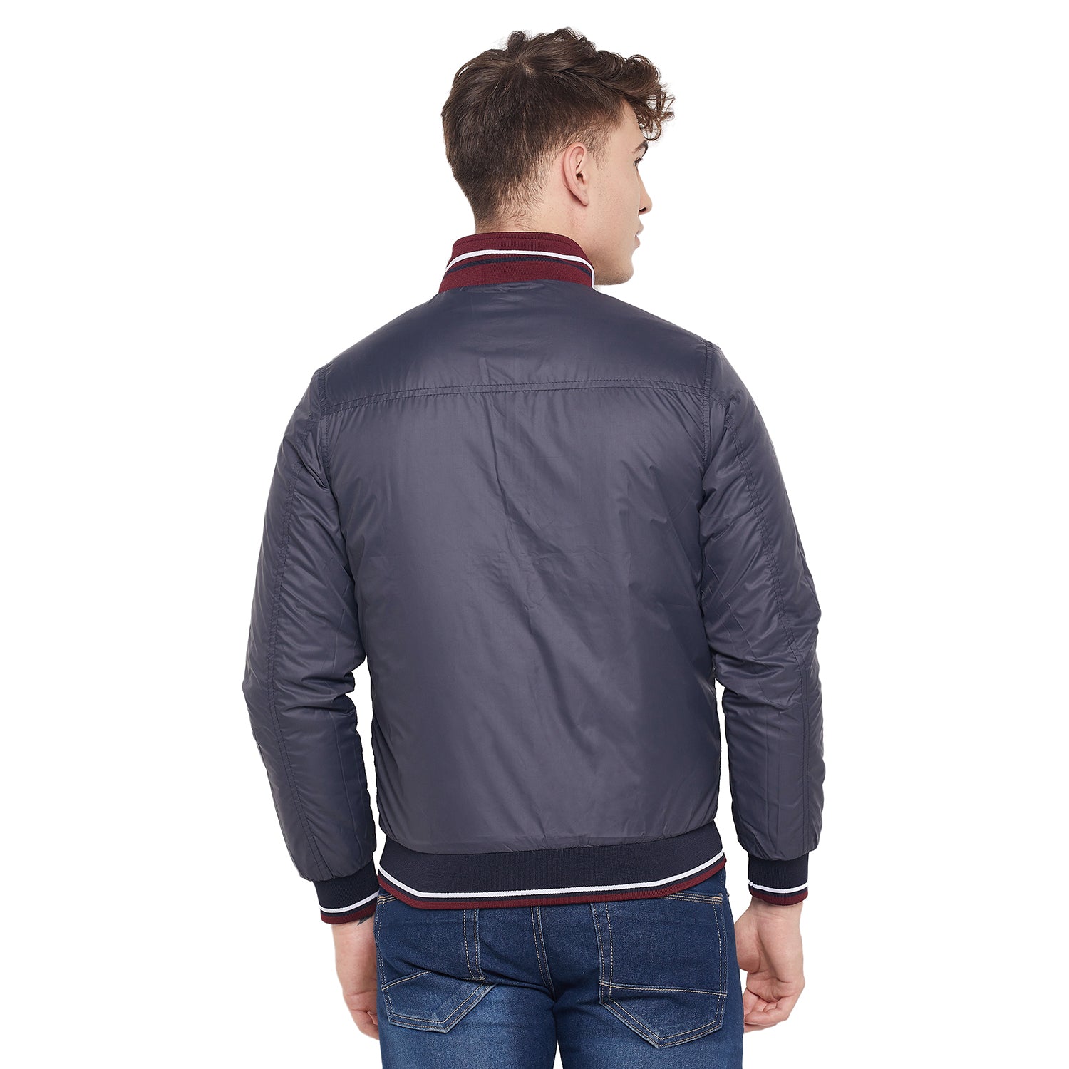 Duke Urban Men Full Sleeve Reversible Jacket (SDZ899)