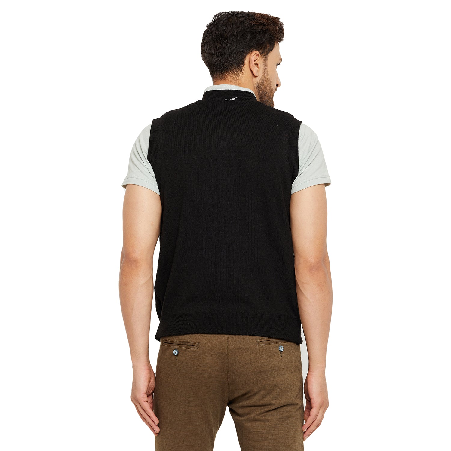 Duke Urban Men Sleeveless Reversible Sweater (SDS2035)
