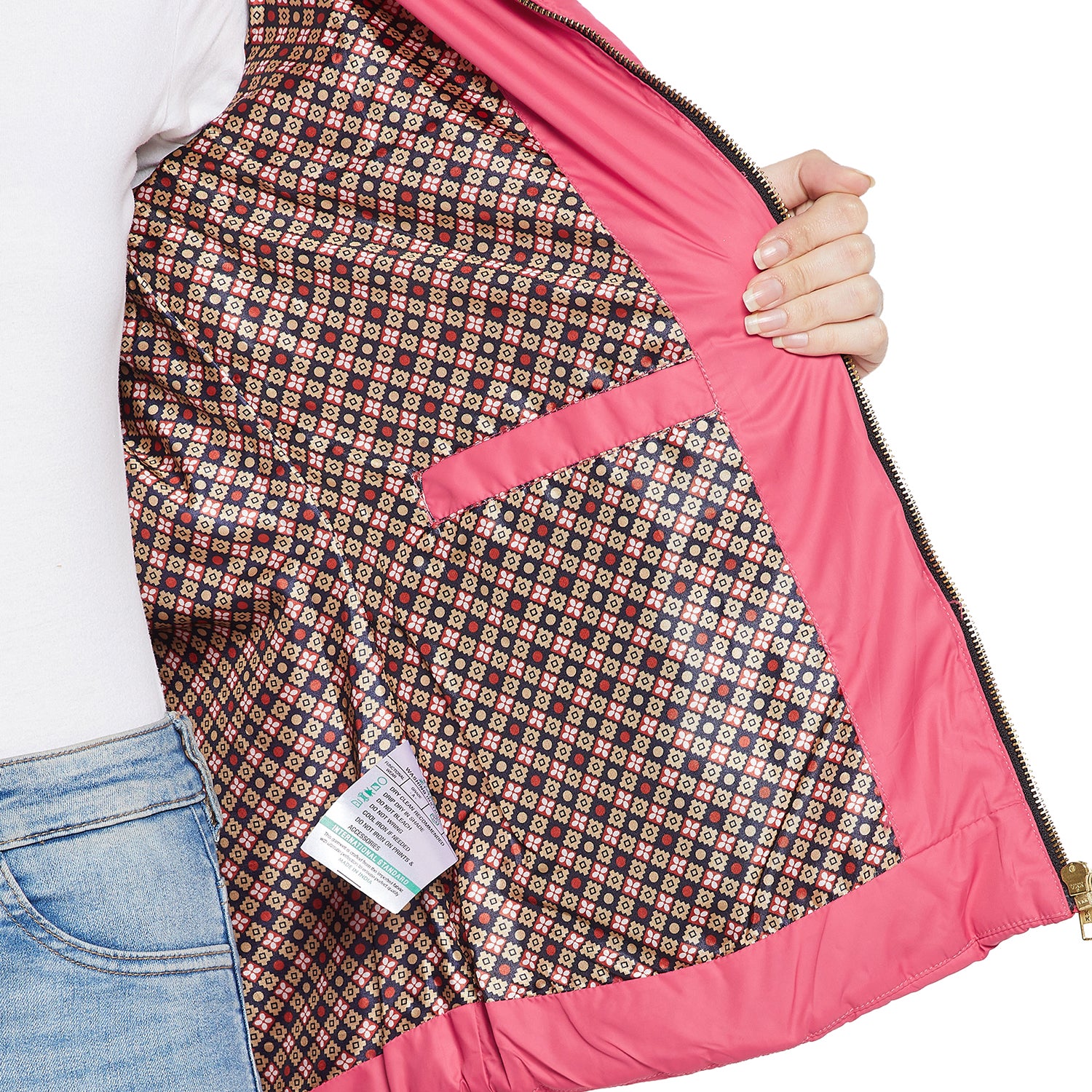 Duke Urban Women Full sleeve Hooded Jacket (SDZ1925)
