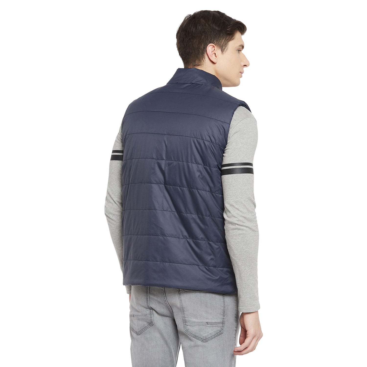 Duke Stardust Men Reversible Sleeveless Jacket (WSDZ907)