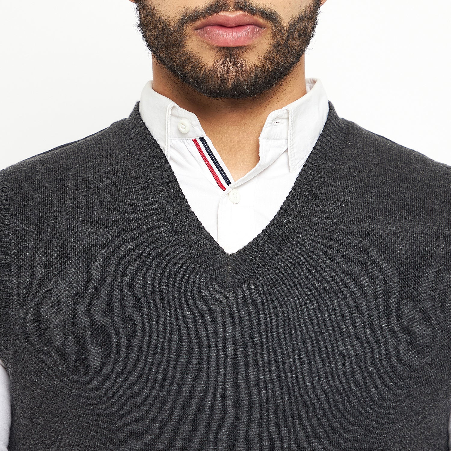 Duke Urban Men Sleeveless Reversible Sweater (SDS2041)