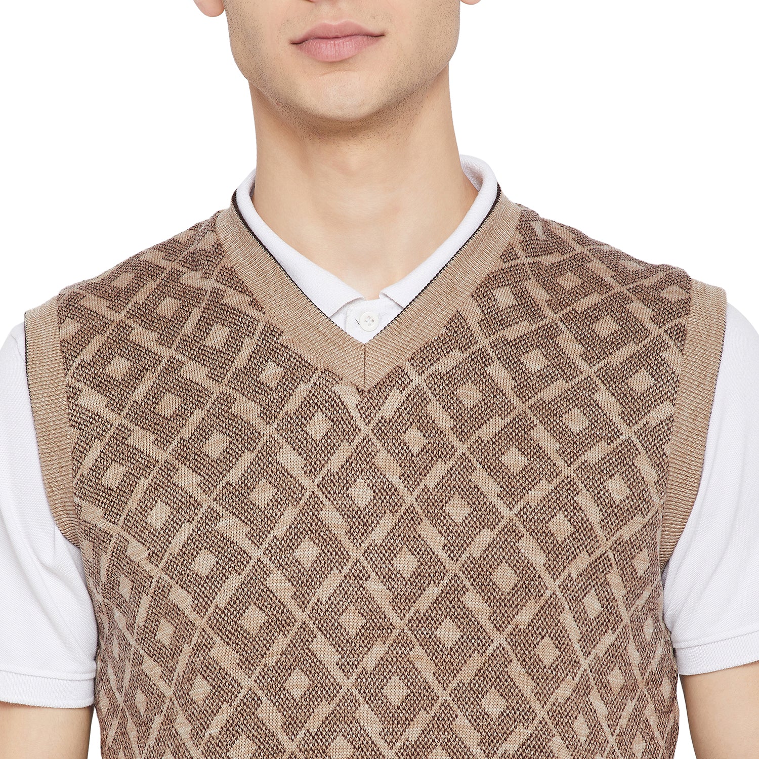 Duke Urban Men Sleeveless Reversible Sweater (SDS701)