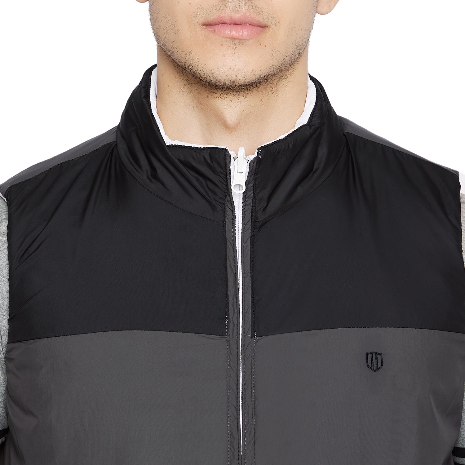 Duke Urban Men Sleeveless Reversible Jacket (SDZ908)