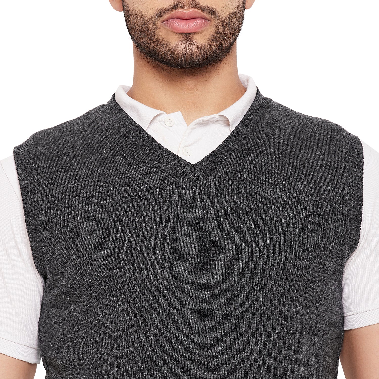Duke Urban Men Sleeveless Reversible Sweater (SDS2040)