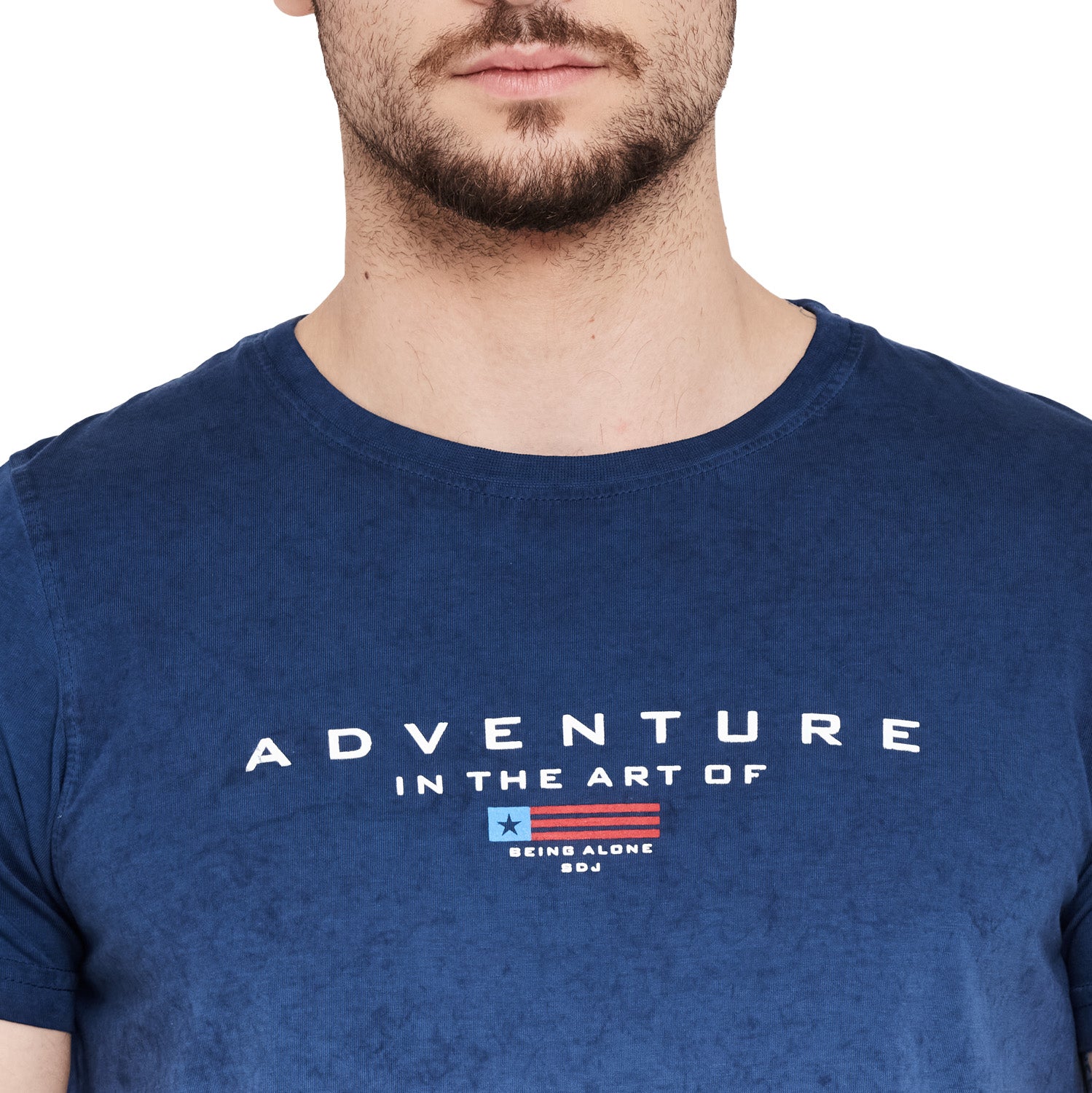 Duke Stardust Men Half Sleeve Cotton T-Shirt (LF4981)