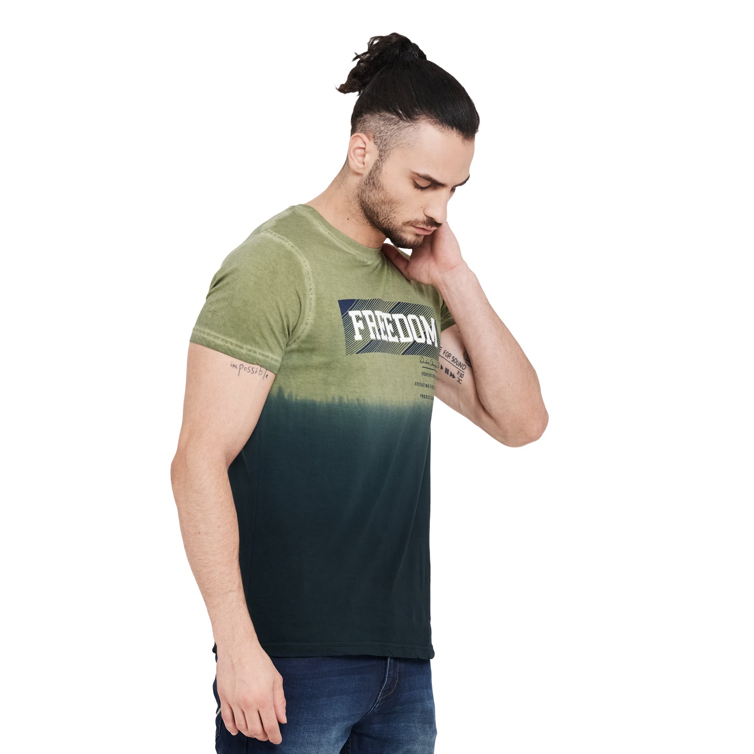 Duke Stardust Men Half Sleeve Cotton T-Shirt (LF4987)