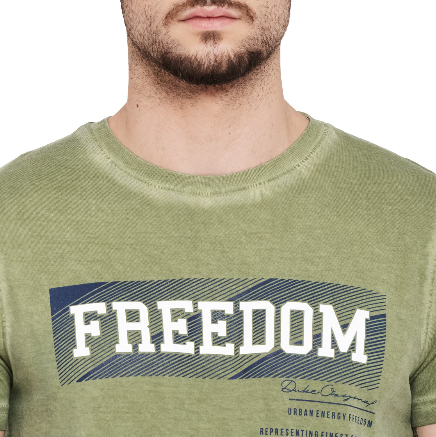 Duke Stardust Men Half Sleeve Cotton T-Shirt (LF4987)