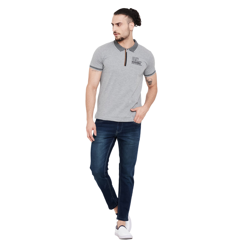 Duke Stardust Men Half Sleeve Cotton T-Shirt (LF4988)