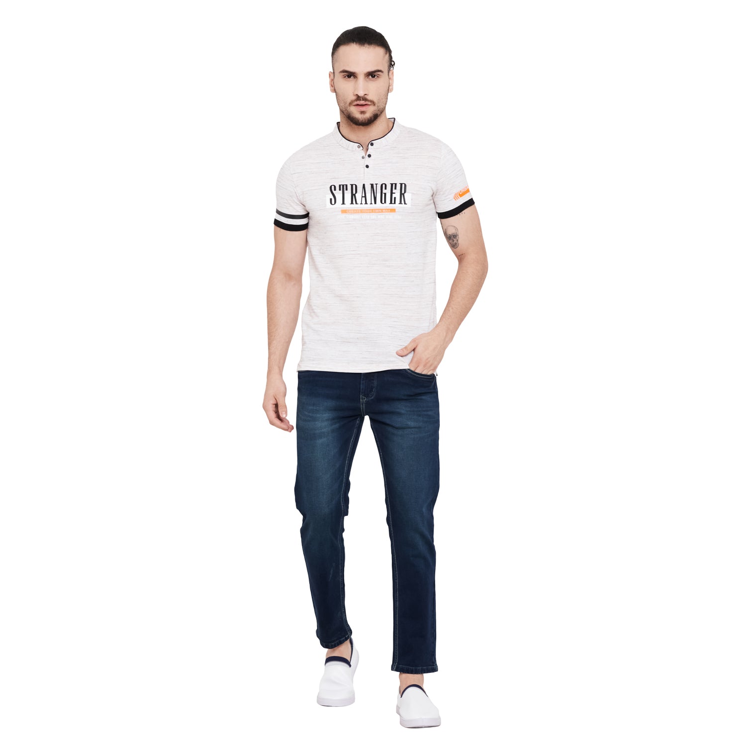 Duke Stardust Men Half Sleeve Cotton T-Shirt (LF4993)