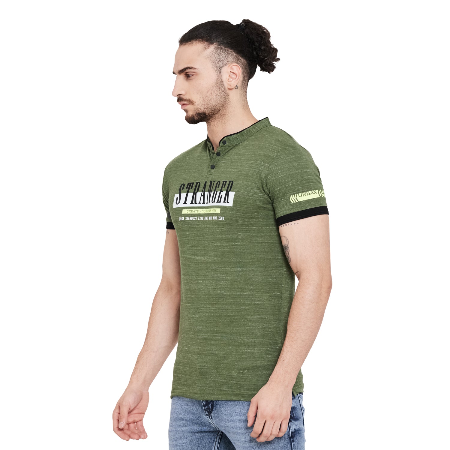 Duke Stardust Men Half Sleeve Cotton T-Shirt (LF4993)