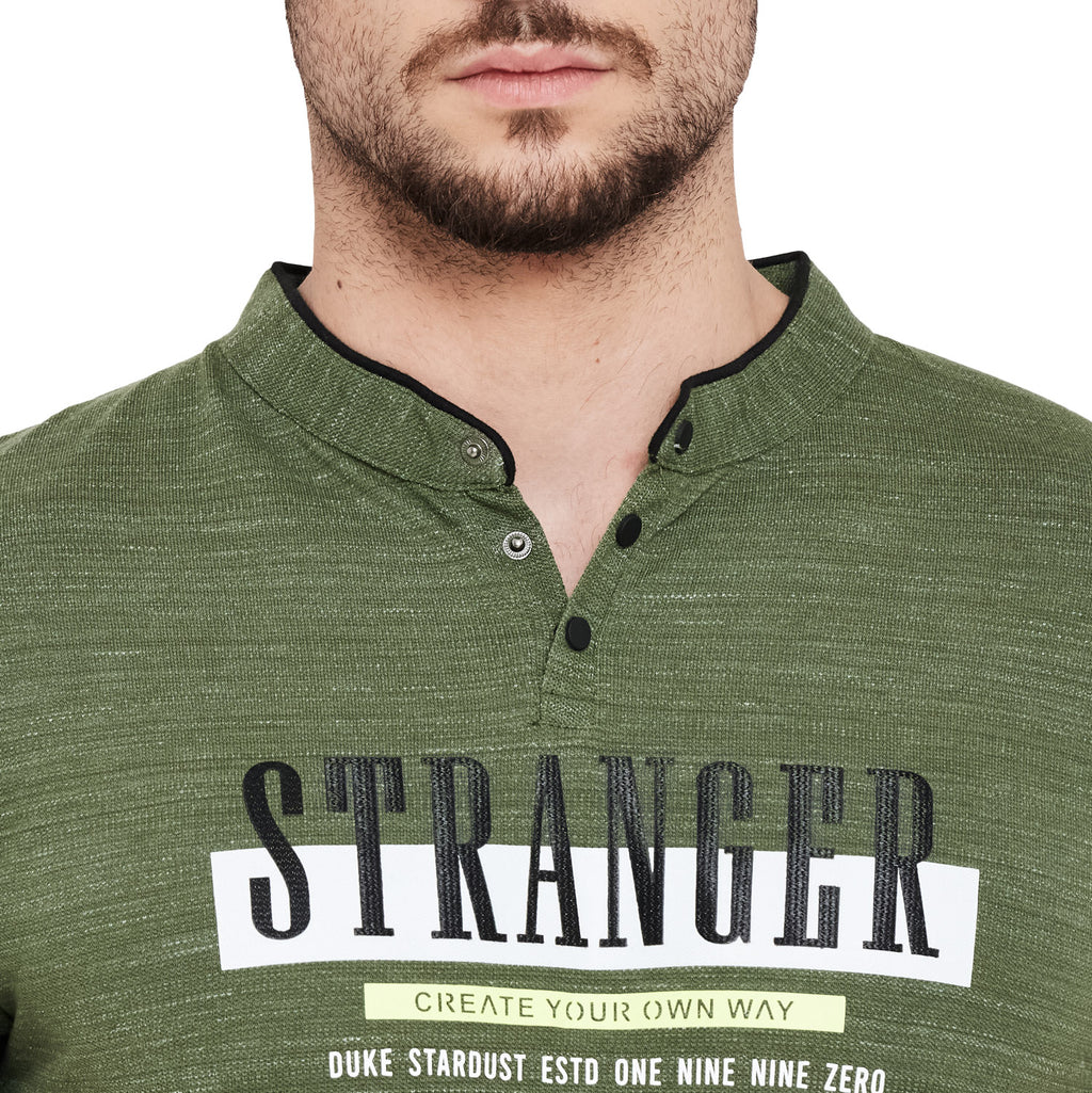 Duke Stardust Men Half Sleeve Cotton T-Shirt (LF4993)