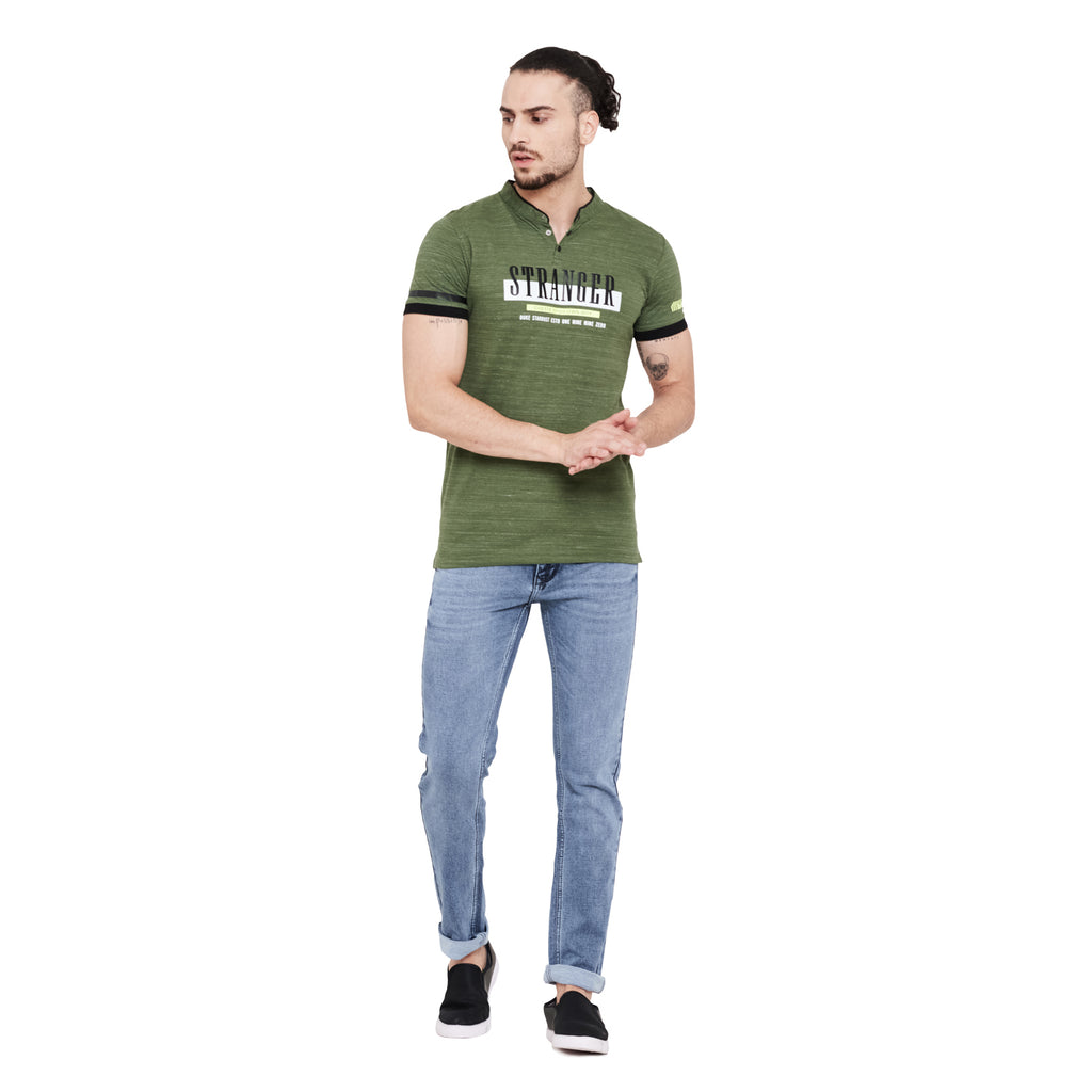 Duke Stardust Men Half Sleeve Cotton T-Shirt (LF4993)