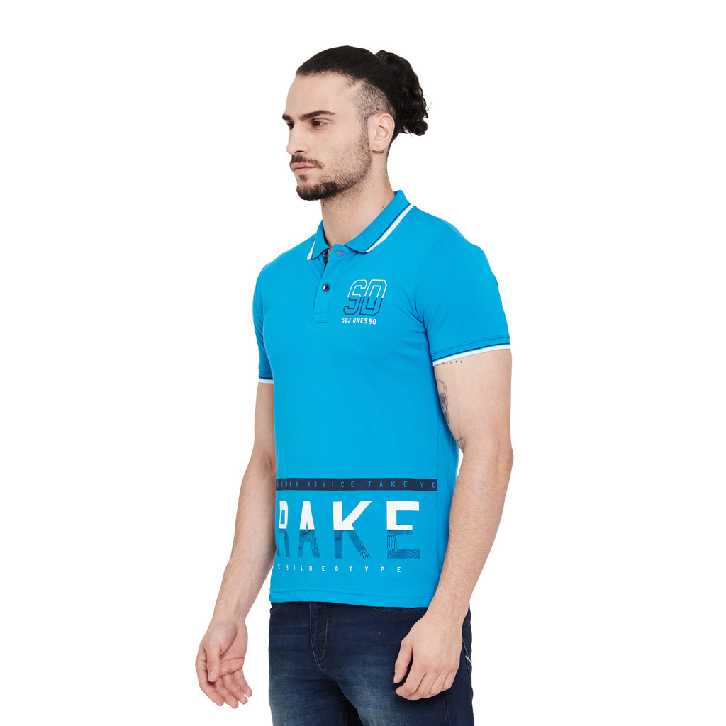 Duke Stardust Men Half Sleeve Cotton T-Shirt (LF5108)