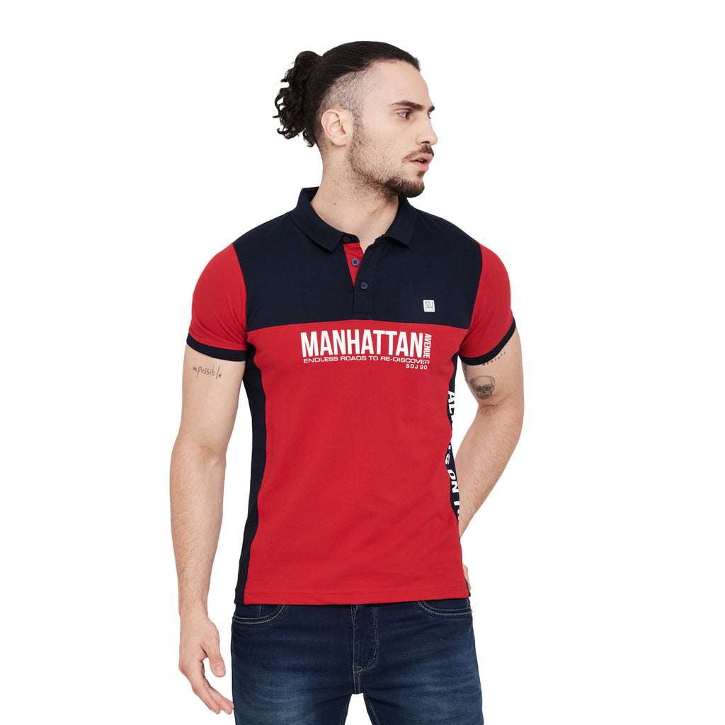 Duke Stardust Men Half Sleeve Cotton T-Shirt (LF5109)