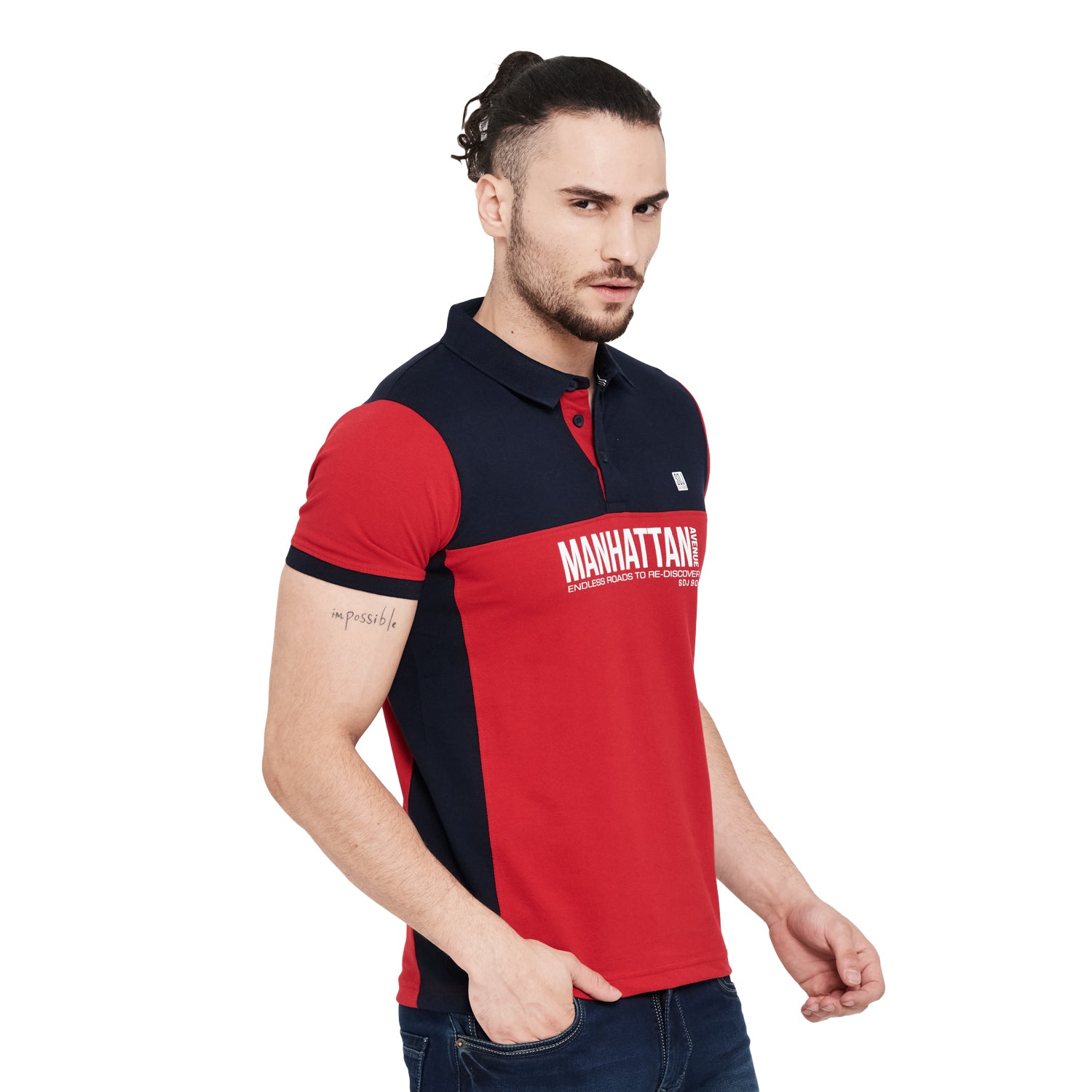 Duke Stardust Men Half Sleeve Cotton T-Shirt (LF5109)