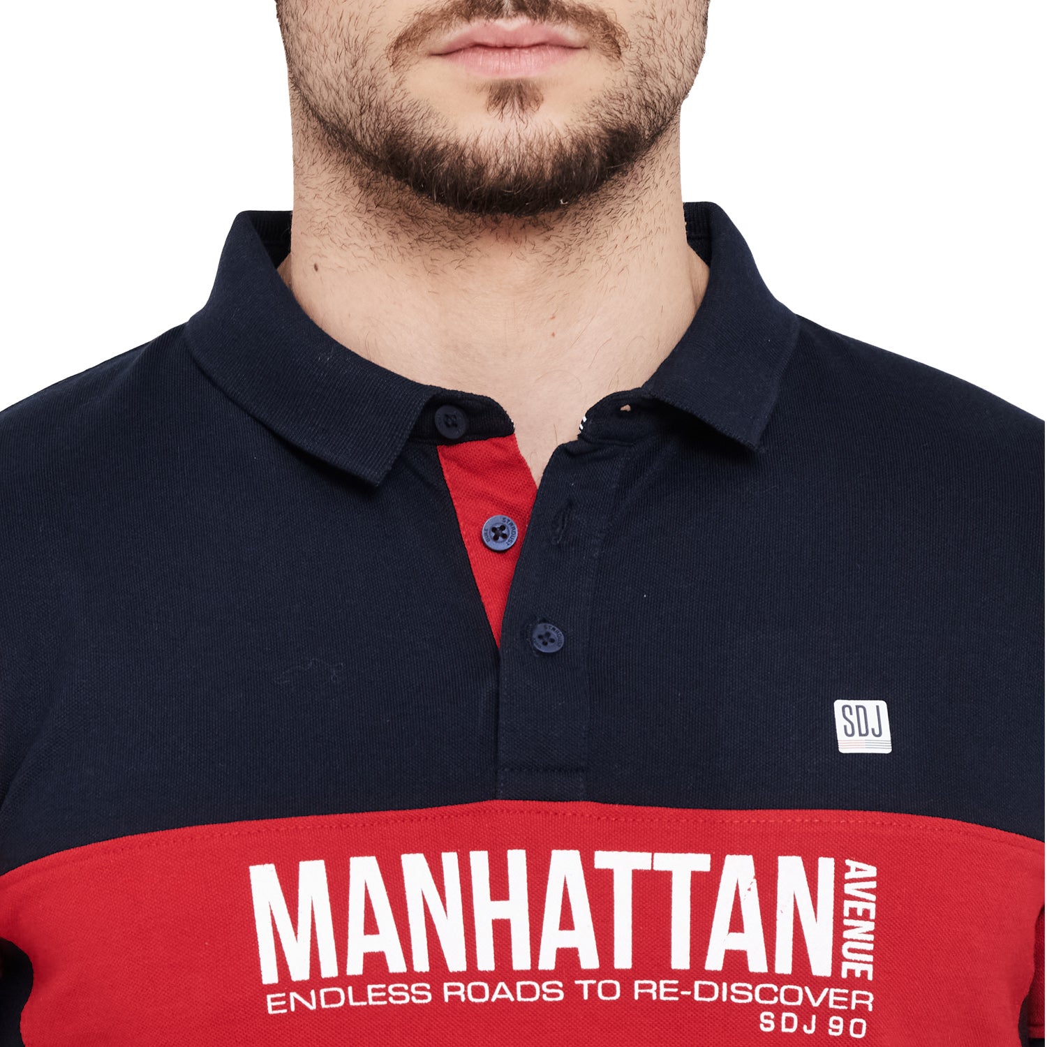 Duke Stardust Men Half Sleeve Cotton T-Shirt (LF5109)