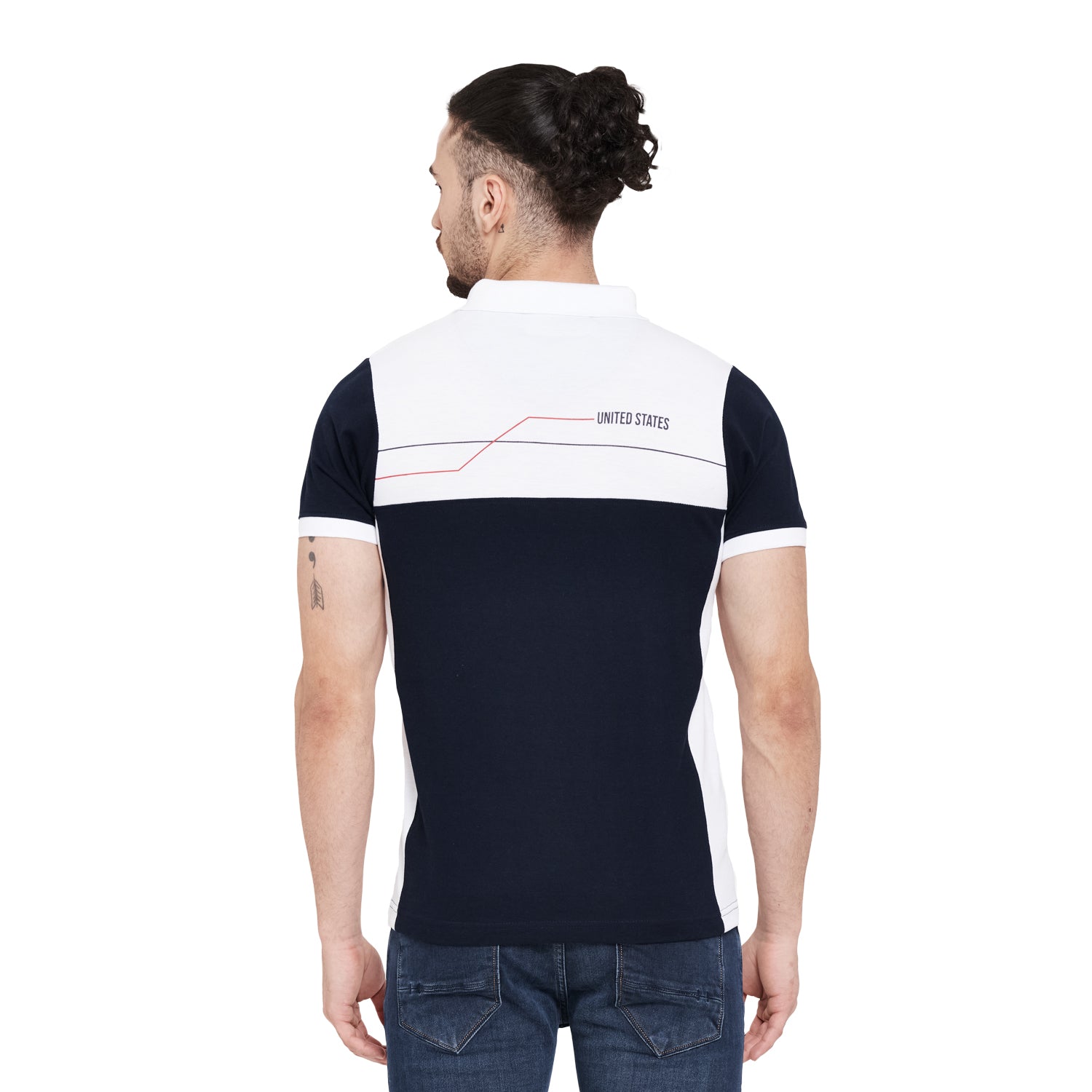 Duke Stardust Men Half Sleeve Cotton T-Shirt (LF5109)