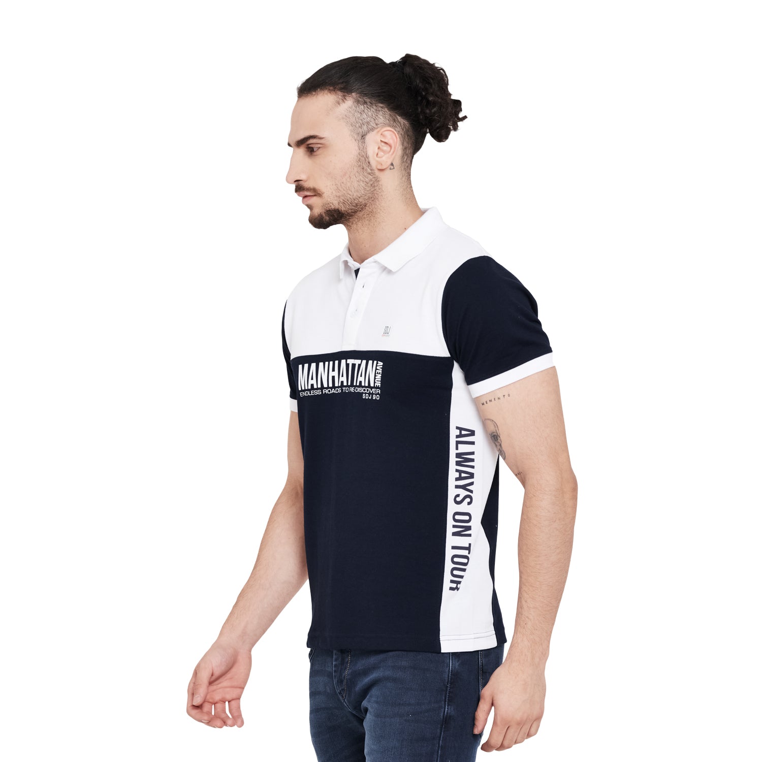 Duke Stardust Men Half Sleeve Cotton T-Shirt (LF5109)