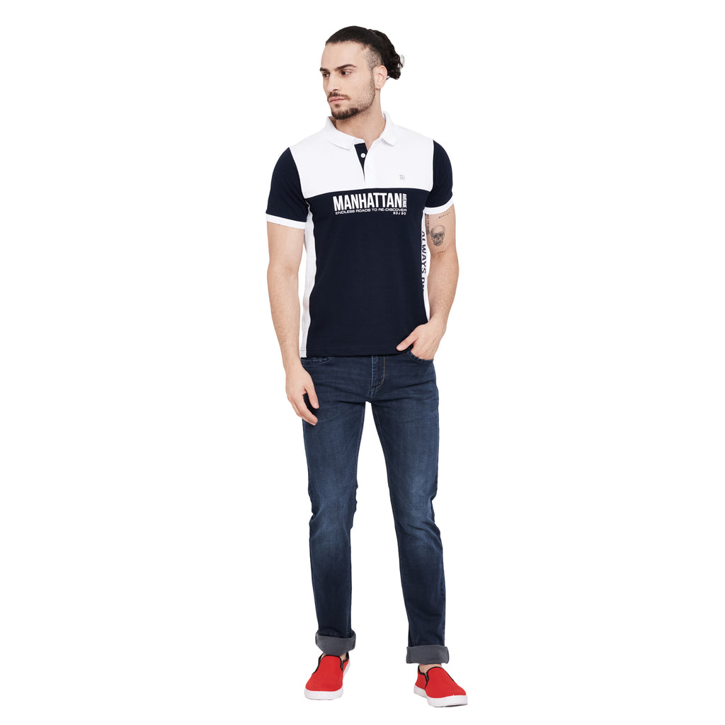 Duke Stardust Men Half Sleeve Cotton T-Shirt (LF5109)