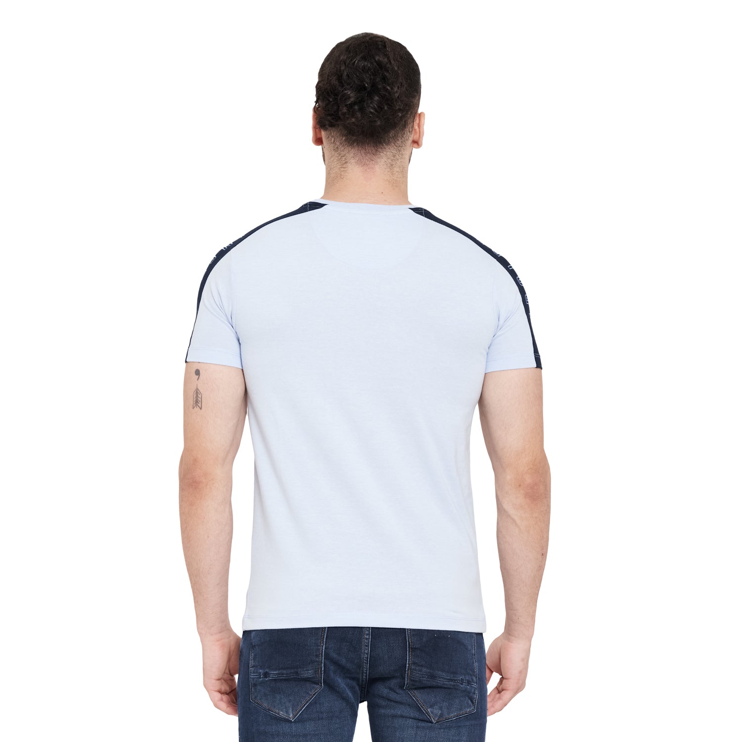 Duke Stardust Men Half Sleeve Cotton T-Shirt (LF5113)
