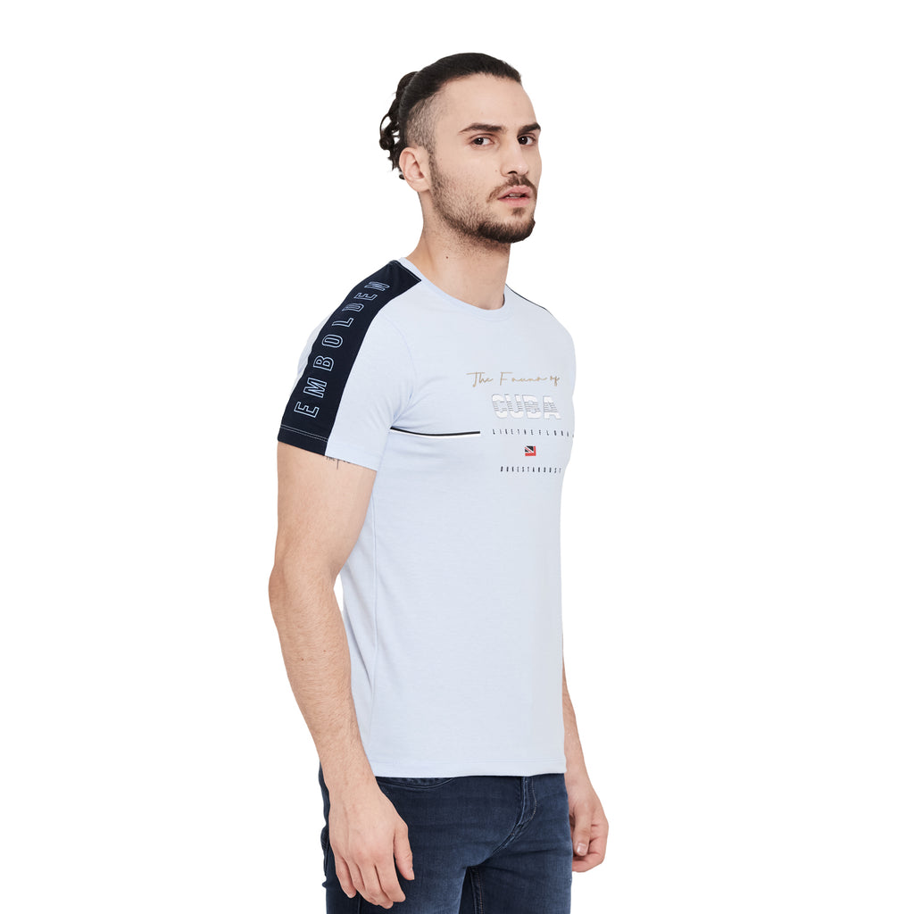 Duke Stardust Men Half Sleeve Cotton T-Shirt (LF5113)